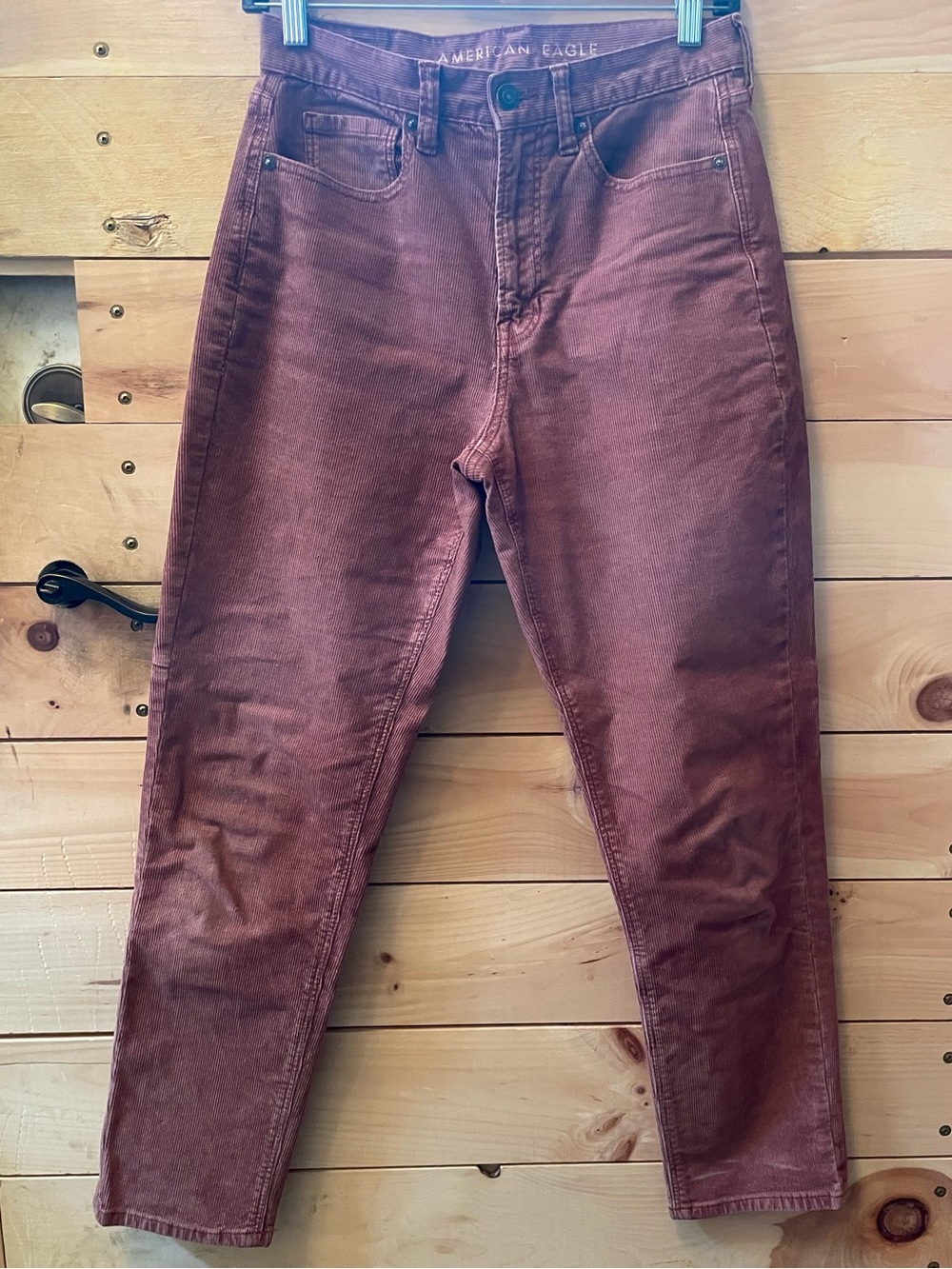 American Eagle Outfitters High Rise Mom Jean Corduroys - Picture 1 of 6